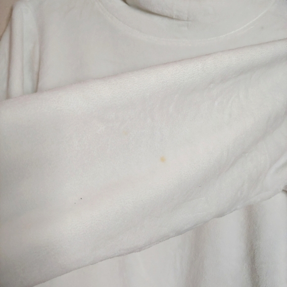 Athleta Double Karma Cozy Funnel Neck Pullover Sea Salt White XS 511446 - Picture 6 of 12